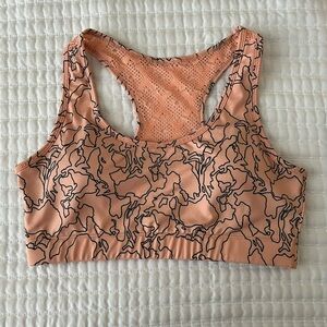 Zyia Bomber Bra - Peach